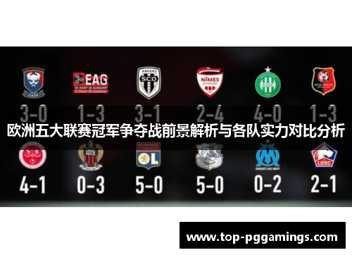 欧洲五大联赛冠军争夺战前景解析与各队实力对比分析